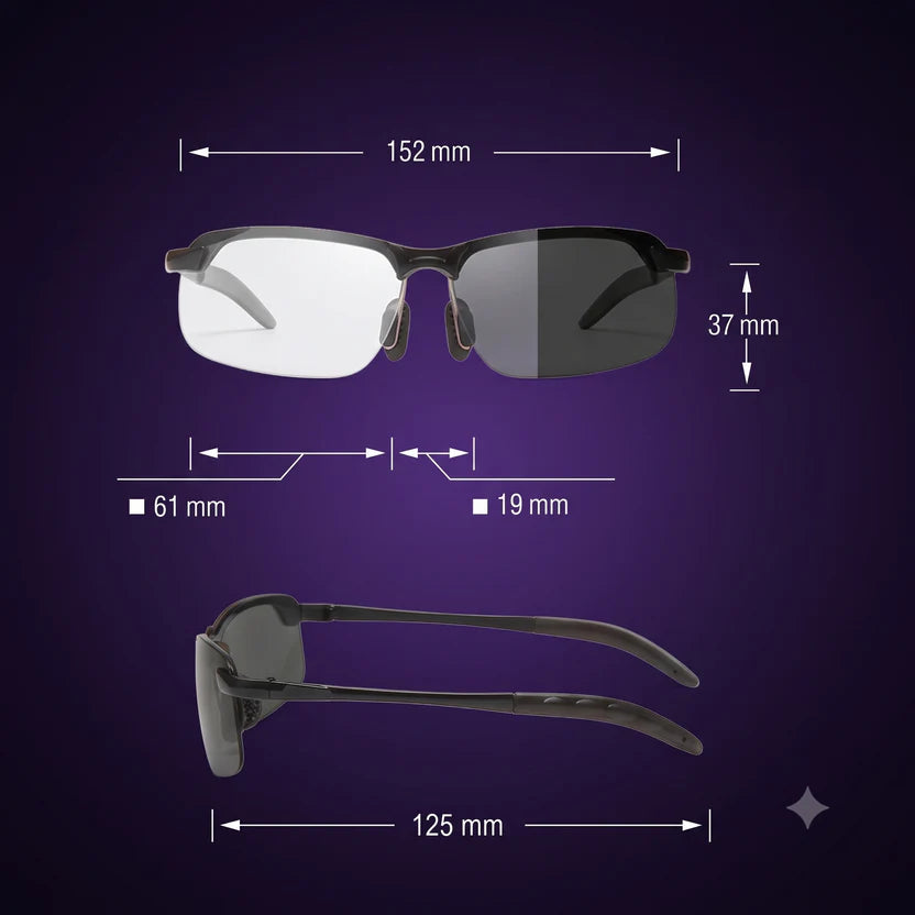 LIQUIDACIÓN DE STOCK: 400 UV Gafas Fotocromáticas