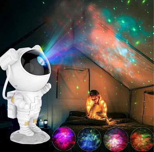 GalaxyBeat™ | Proyector Astronauta 360°
